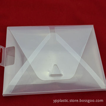 Transparent PVC pet boxes with hanger